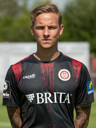 19 08 2020, xjhx, Football 3 Liga, SV Wehen Wiesbaden Photo session season 2020 21 emspor, PortraÌˆttermin 2020 2021, Phillip Tietz Wiesbaden