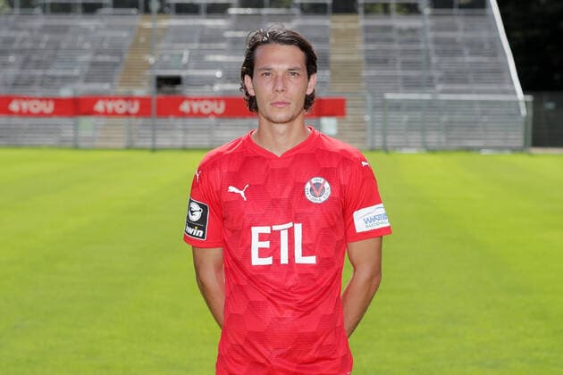 Sports Jeremias Lorch Viktoria Cologne 3 League, portrait date 2020 2021, 20 08 2020
