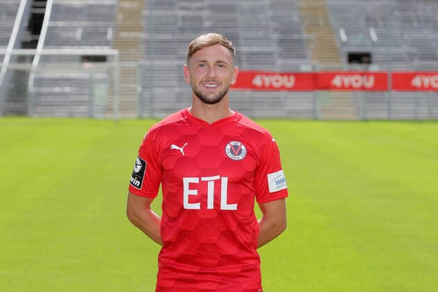 Sport Lucas Cueto Viktoria Cologne 3 League, portrait date 2020 2021, 20 08 2020
