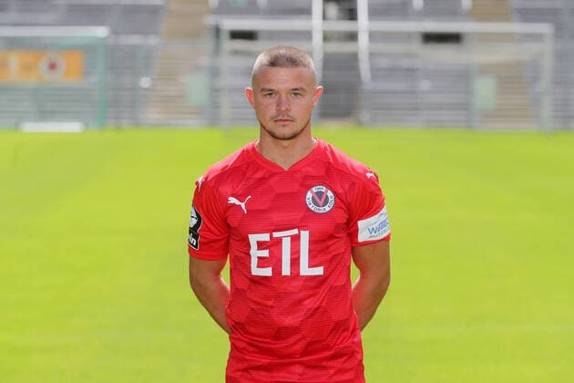 Sports Kevin Holzweiler Viktoria Cologne 3 League, portrait date 2020 2021, 20 08 2020