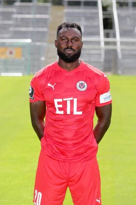 Sport Bernard Kyere Viktoria Cologne 3 League, portrait date 2020 2021, 20 08 2020