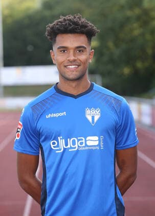 Kevin Ikpide Photo session SGV Freiberg 2020 2021 Freiberg, GER, 10 08 2020 ,Fussball Oberliga Baden Württemberg 2019 2020