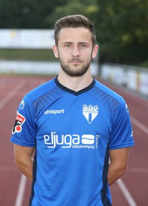 Yannick Thermann Photo session SGV Freiberg 2020 2021 Freiberg, GER, 10 08 2020 ,Soccer Oberliga Baden Württemberg 2019 2020