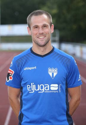 David Müller Photo session SGV Freiberg 2020 2021 Freiberg, GER, 10 08 2020 ,Football Oberliga Baden Württemberg 2019 2020