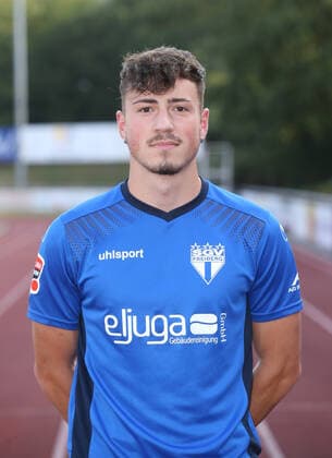 Flamur Berisha Photo session SGV Freiberg 2020 2021 Freiberg, GER, 10 08 2020 ,Fussball Oberliga Baden Württemberg 2019 2020