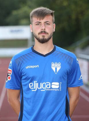 Leon Cerkez Photo session SGV Freiberg 2020 2021 Freiberg, GER, 10 08 2020 ,Football Oberliga Baden Württemberg 2019 2020