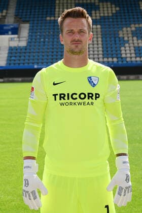 Goalkeeper Manuel Riemann VfL Bochum 2 BL, portrait date 2020 2021 Bochum North Rhine-Westphalia Germany Team2