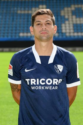 Cristian Gamboa VfL Bochum 2 BL, portrait date 2020 2021 Bochum North Rhine Westphalia Germany Team2