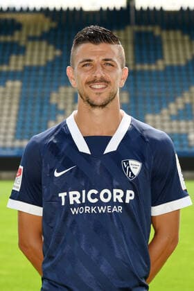 Anthony Losilla VfL Bochum 2 BL, portrait date 2020 2021 Bochum North Rhine Westphalia Germany Team2