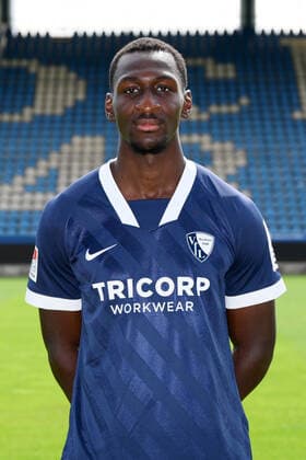 Tarsis Bonga VfL Bochum 2 BL, portrait date 2020 2021 Bochum North Rhine Westphalia Germany Team2