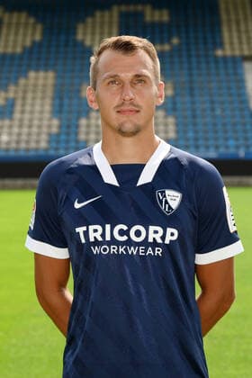 Robert Tesche VfL Bochum 2 BL, portrait date 2020 2021 Bochum North Rhine Westphalia Germany Team2