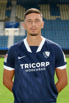 Robert Zulj VfL Bochum 2 BL, portrait date 2020 2021 Bochum North Rhine Westphalia Germany Team2