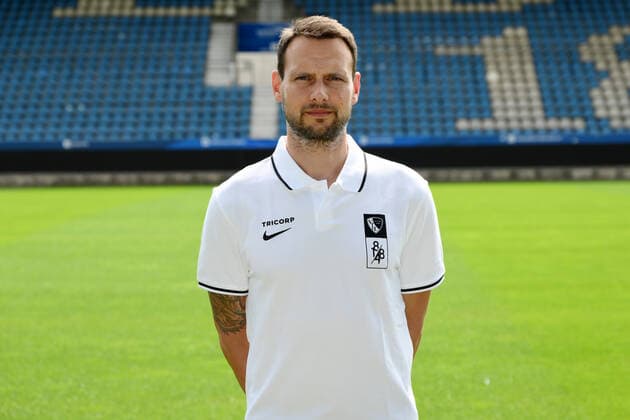 Athletics coach Jörn Menger VfL Bochum 2 BL, portrait date 2020 2021 Bochum North Rhine-Westphalia Germany Team2