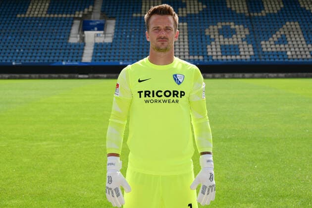 Goalkeeper Manuel Riemann VfL Bochum 2 BL, portrait date 2020 2021 Bochum North Rhine-Westphalia Germany Team2