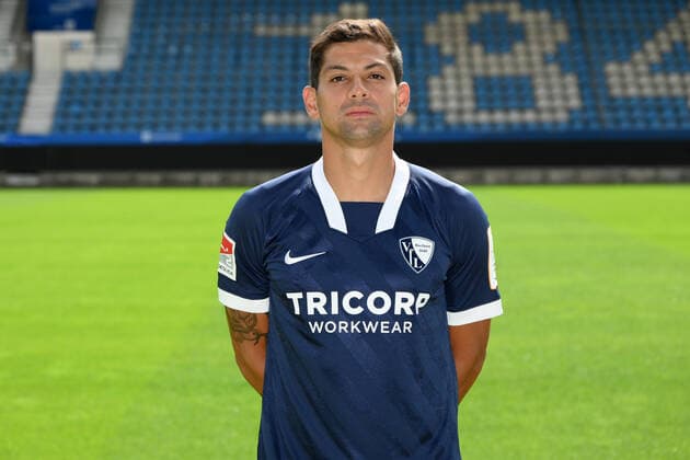 Cristian Gamboa VfL Bochum 2 BL, portrait date 2020 2021 Bochum North Rhine Westphalia Germany Team2