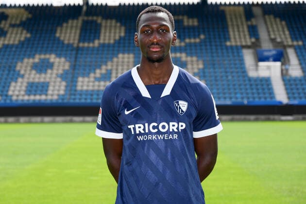 Tarsis Bonga VfL Bochum 2 BL, portrait date 2020 2021 Bochum North Rhine Westphalia Germany Team2