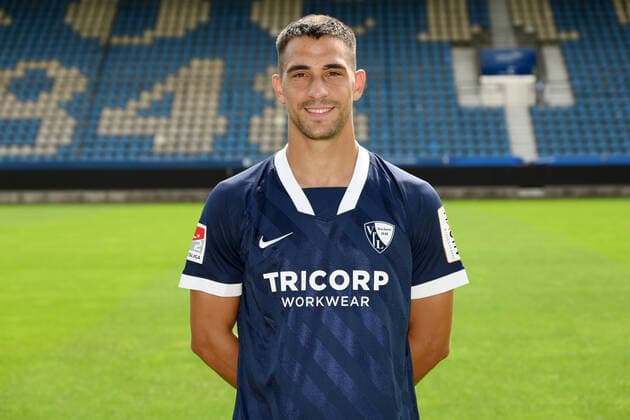 Vasileios Lampropoulos VfL Bochum 2 BL, portrait date 2020 2021 Bochum North Rhine Westphalia Germany Team2