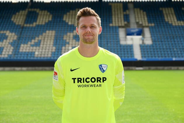 Goalkeeper Patrick Drewes VfL Bochum 2 BL, portrait date 2020 2021 Bochum North Rhine-Westphalia Germany Team2