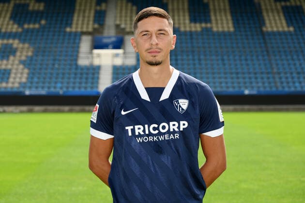 Robert Zulj VfL Bochum 2 BL, portrait date 2020 2021 Bochum North Rhine Westphalia Germany Team2