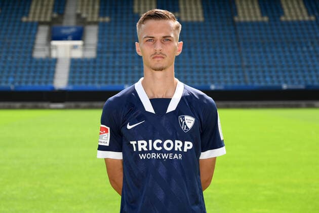 Moritz Römling VfL Bochum 2 BL, portrait date 2020 2021 Bochum North Rhine Westphalia Germany Team2