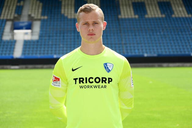Goalkeeper Paul Grave VfL Bochum 2 BL, portrait date 2020 2021 Bochum North Rhine-Westphalia Germany Team2