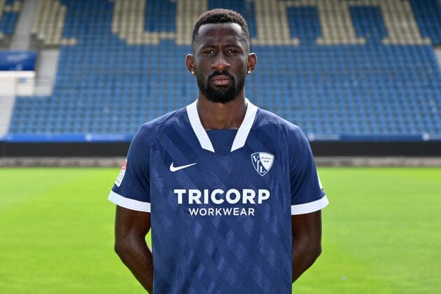 Silvere Ganvoula VfL Bochum 2 BL, portrait date 2020 2021 Bochum North Rhine Westphalia Germany Team2