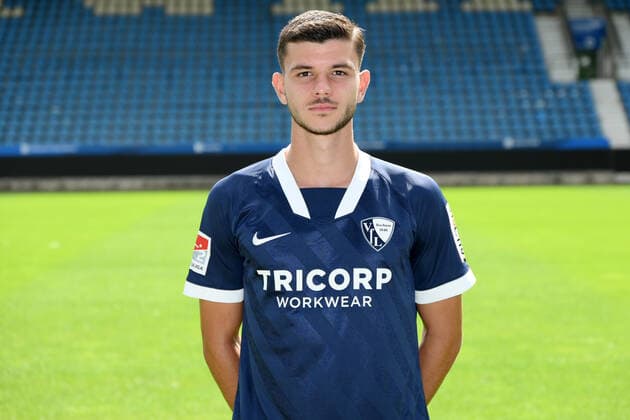 Stelios Kokovas VfL Bochum 2 BL, portrait date 2020 2021 Bochum North Rhine Westphalia Germany Team2