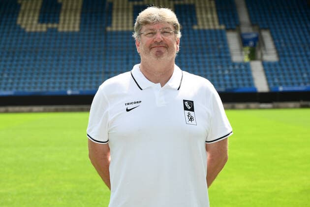 Physiotherapist Jürgen Dolls VfL Bochum 2 BL, portrait appointment 2020 2021 Bochum North Rhine-Westphalia Germany Team2