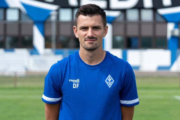 Dennis Findeisen fitness coach, athletics coach SV Waldhof Mannheim 3 League, portrait date 2020 2021 xozx