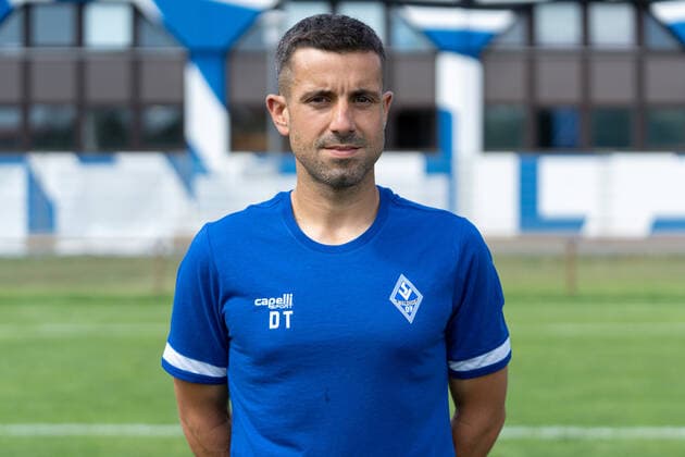 Dennis Tiano Goalkeeping Coach SV Waldhof Mannheim 3 Liga, portrait date 2020 2021 xozx