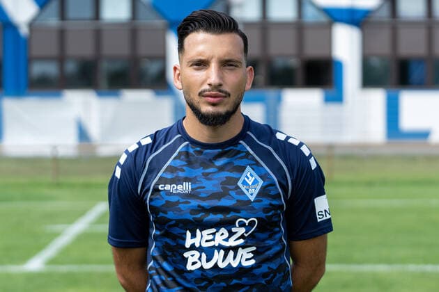 Arianit Ferati SV Waldhof Mannheim 3 Liga, portrait date 2020 2021 xozx