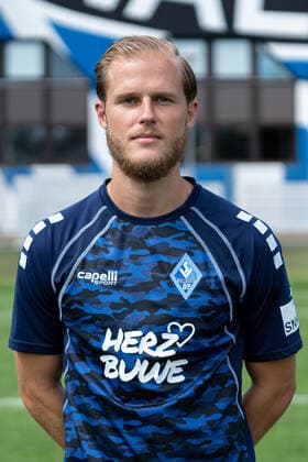 Marcel Seegert SV Waldhof Mannheim 3 Liga, portrait date 2020 2021 xozx
