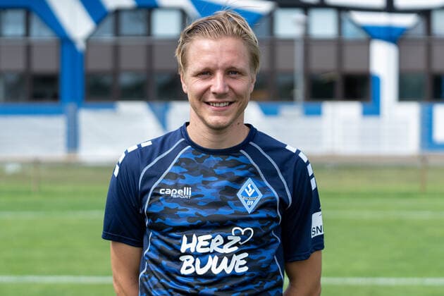 Dorian Diring SV Waldhof Mannheim 3 Liga, portrait date 2020 2021 xozx