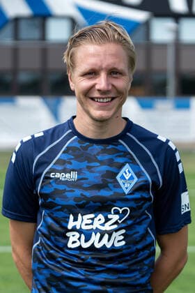 Dorian Diring SV Waldhof Mannheim 3 Liga, portrait date 2020 2021 xozx
