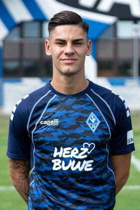 Gerrit Gohlke SV Waldhof Mannheim 3 Liga, portrait date 2020 2021 xozx
