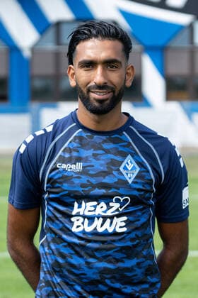Mohamed Gouaida SV Waldhof Mannheim 3 Liga, portrait date 2020 2021 xozx