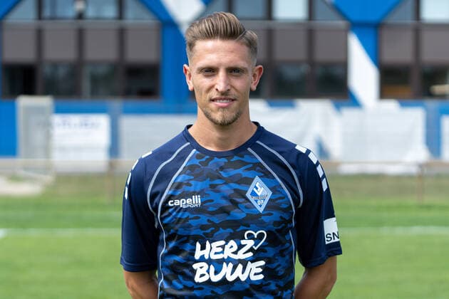 Jan Hendrik Marx SV Waldhof Mannheim 3 Liga, portrait date 2020 2021 xozx