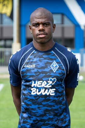 Benedict Dos Santos SV Waldhof Mannheim 3 Liga, portrait date 2020 2021 xozx