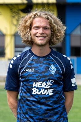 Jesper Verlaat SV Waldhof Mannheim 3 Liga, portrait date 2020 2021 xozx