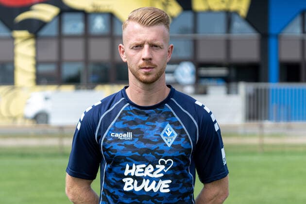 Dominik Martinovic SV Waldhof Mannheim 3 Liga, portrait date 2020 2021 xozx