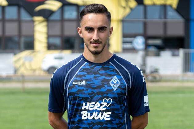 Onur Ünlücifci SV Waldhof Mannheim 3 Liga, portrait date 2020 2021 xozx