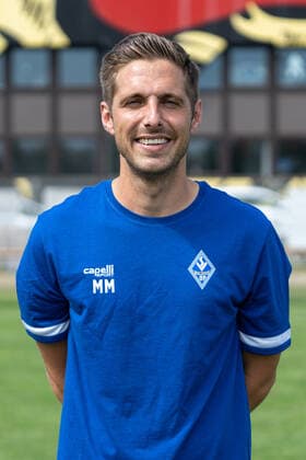 Maximilian Mehring Co-Trainer SV Waldhof Mannheim 3 Liga, portrait date 2020 2021 xozx