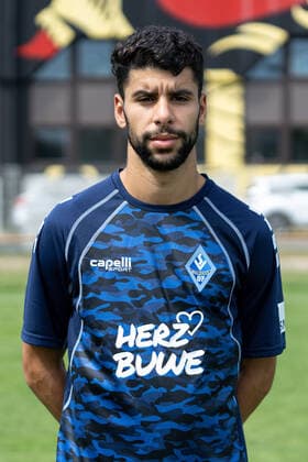Hamza Saghiri SV Waldhof Mannheim 3 Liga, portrait date 2020 2021 xozx