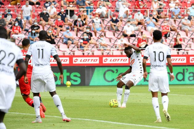 08 ISMAEL TRAORE (SCO) - BUT FOOTBALL : Dijon vs Angers - Ligue 1 Uber Eats - 22 08 2020 FEP Panoramic 