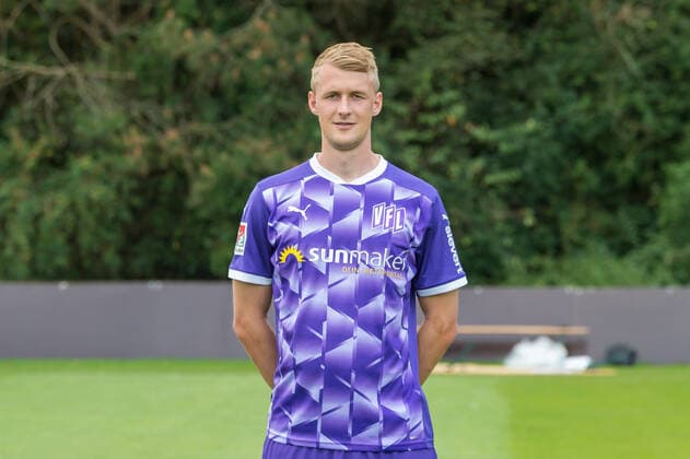 VfL Osnabrück, portrait date 2020 2021 22 08 2020, Romantik Hotel Aselager Mühle, Herzlake, VfL Osnabrück, portrait date 2020 2021 Lukas Gugganig VfL Osnabrück, 2 BL, portrait date 2020 2021 nordphotox xPaetzel nph00403