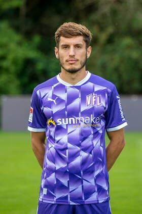 VfL Osnabrück, portrait date 2020 2021 22 08 2020, Romantik Hotel Aselager Mühle, Herzlake, VfL Osnabrück, portrait date 2020 2021 Bashkim Ajdini VfL Osnabrück, 2 BL, portrait date 2020 2021 nordphotox xPaetzel nph00403