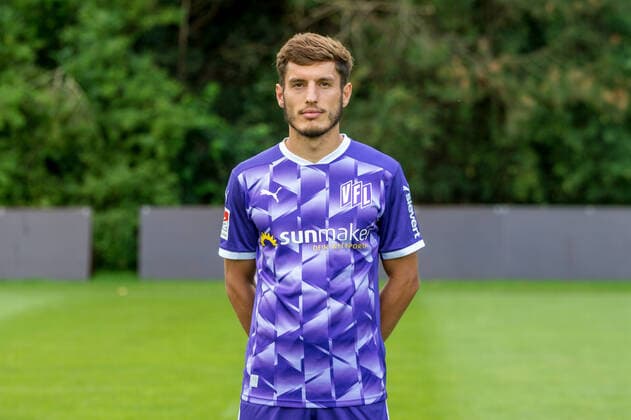 VfL Osnabrück, portrait date 2020 2021 22 08 2020, Romantik Hotel Aselager Mühle, Herzlake, VfL Osnabrück, portrait date 2020 2021 Bashkim Ajdini VfL Osnabrück, 2 BL, portrait date 2020 2021 nordphotox xPaetzel nph00403