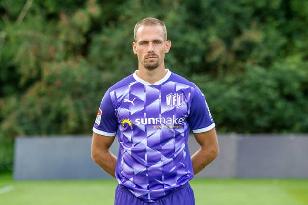 VfL Osnabrück, portrait date 2020 2021 22 08 2020, Romantik Hotel Aselager Mühle, Herzlake, VfL Osnabrück, portrait date 2020 2021 Maurice Trapp VfL Osnabrück, 2 BL, portrait date 2020 2021 nordphotox xPaetzel nph00403
