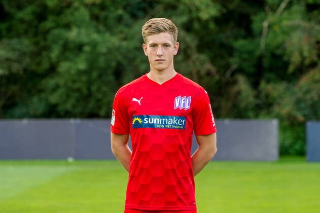 VfL Osnabrück, portrait date 2020 2021 22 08 2020, Romantik Hotel Aselager Mühle, Herzlake, VfL Osnabrück, portrait date 2020 2021 Laurenz Beckemeyer VfL Osnabrück, 2 BL, portrait date 2020 2021 nordphotox xPaetzel nph00403