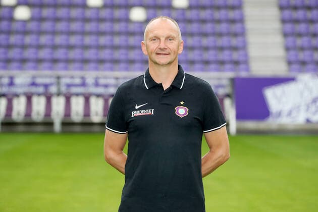 Team presentation Erz Aue Fussball 2 Bundesliga Team manager Thomas Romeyke FC Erzgebirge Aue 2 Bundesliga, portrait date 2020 2021 , Aue, 22 08 2020, Erzgebirgsstadion, football ,